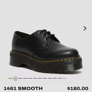 Dr. Martens Platform Leather shoes
